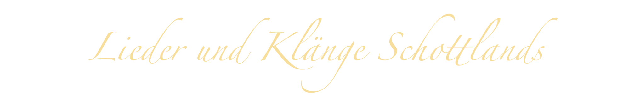 Lieder und Kl�nge Schottlands