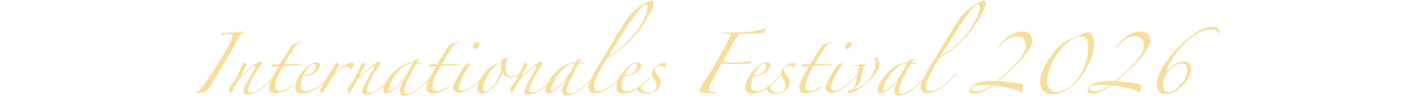 Internationales Festival 2026